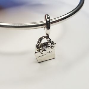 Pandora dangle shopping bag charm